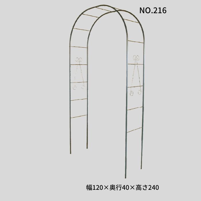 【送料込・セール】フラワーアーチ普及型No.216