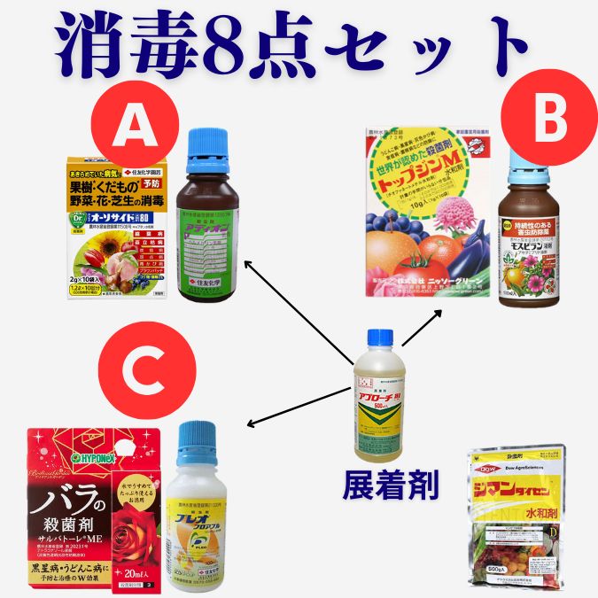 _消毒8点セット
